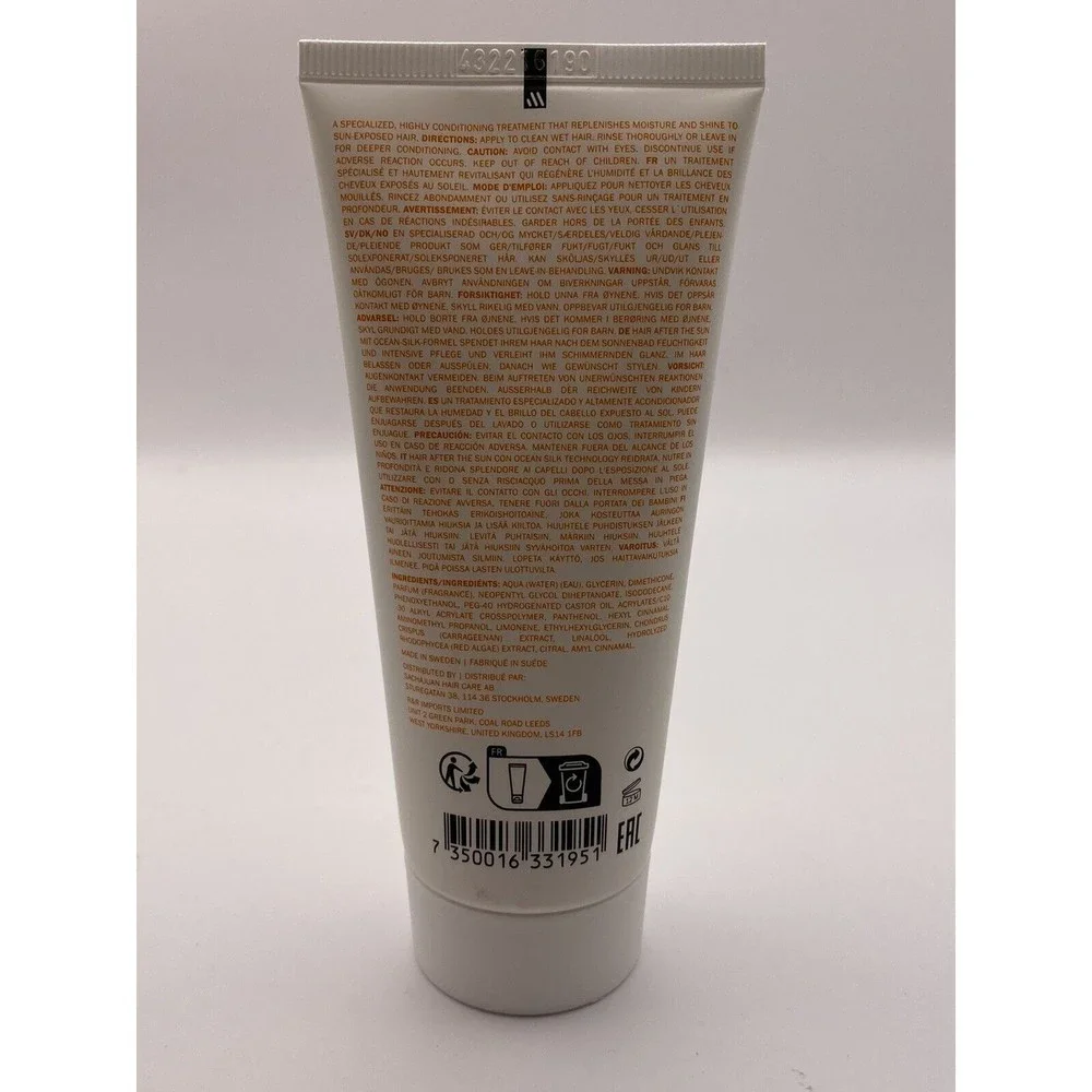SACHAJUAN - HAIR AFTER THE SUN -‎ TREATMENT - 100ml / 3.38oz - BRAND NEW SEALED